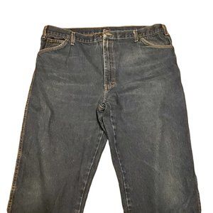 Dickies Stonewashed Indigo Blue Jean - Men's Regular Fit 42x32 - Straight Leg